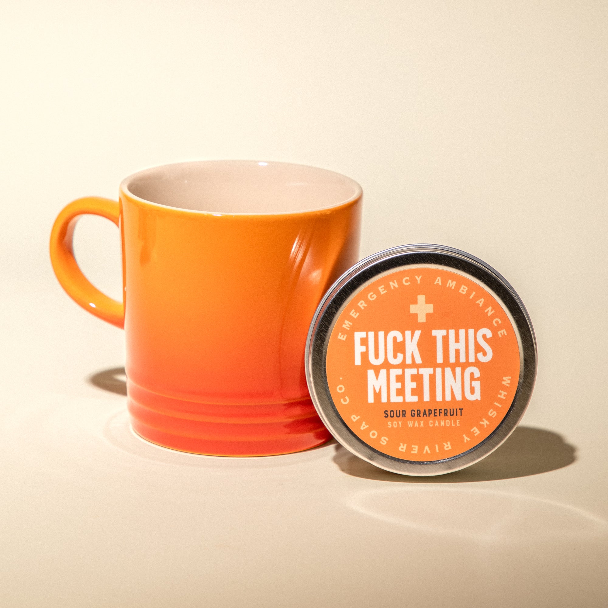Fuck This Meeting Emergency Ambiance Travel Tin