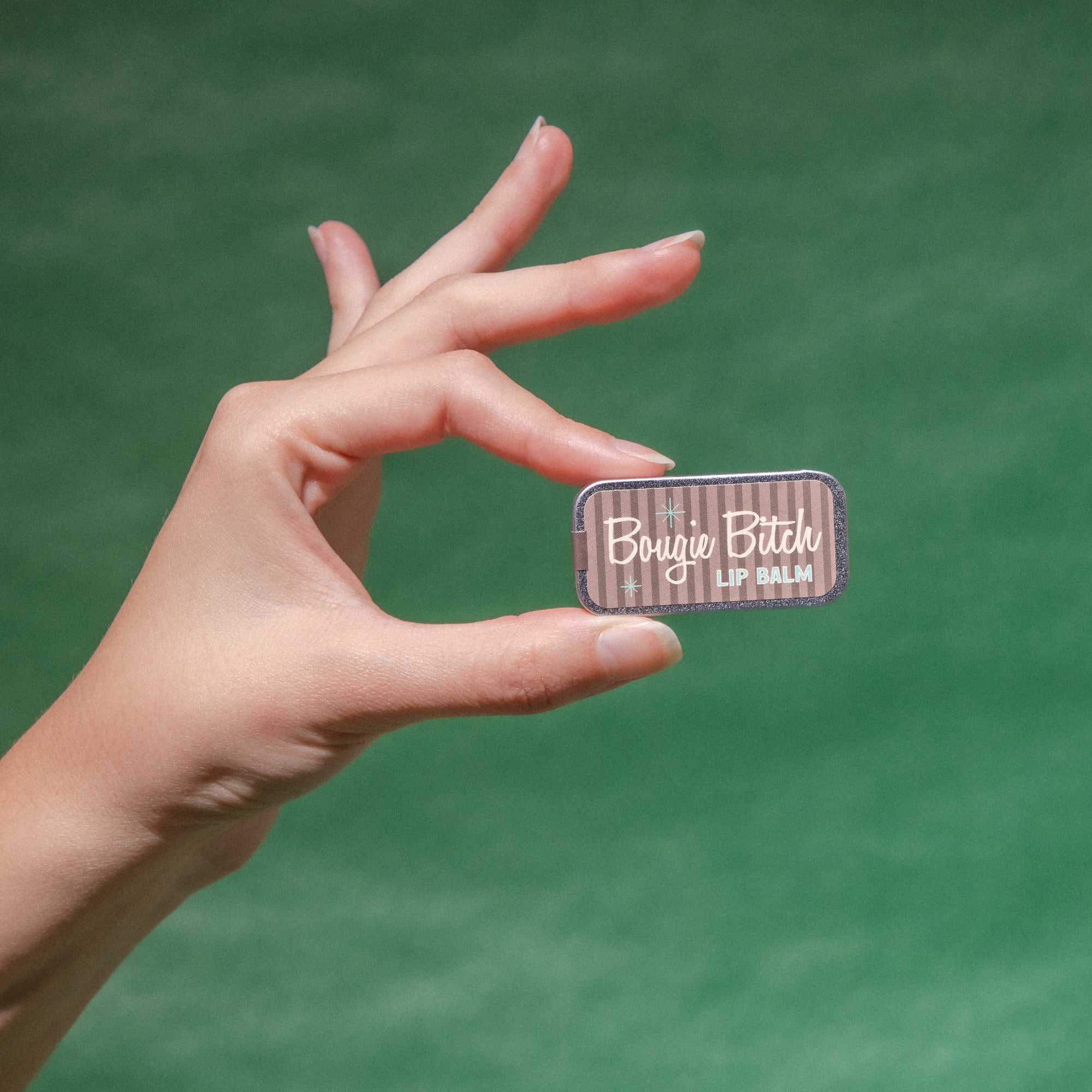 "Bougie Bitch" Old School Lip Balm Tin