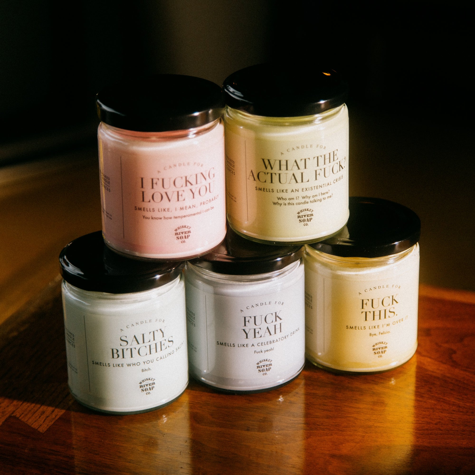 I Fucking Love You Candle