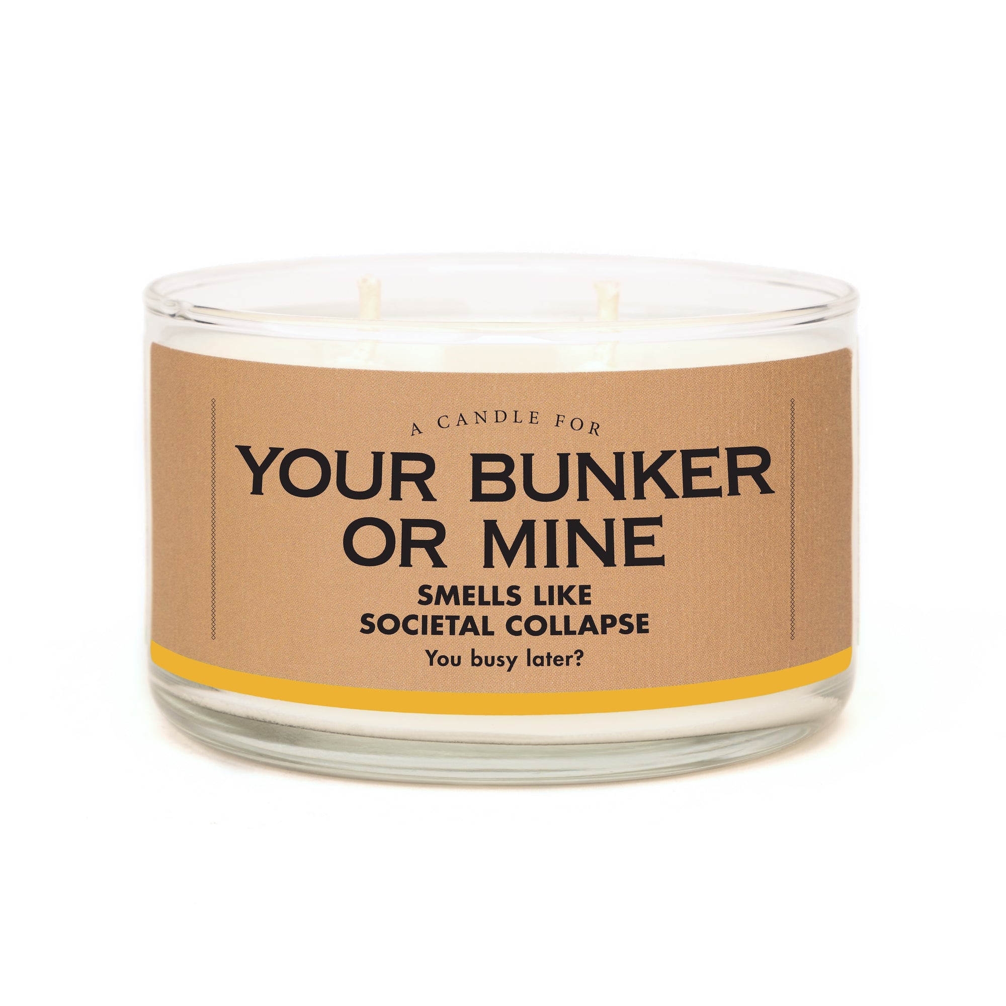 A Candle for Your Bunker or Mine