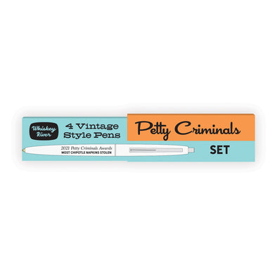 Petty Criminals Awards Pen Set