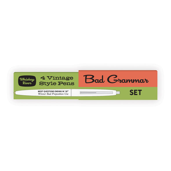 Bad Grammar Awards Pen Set