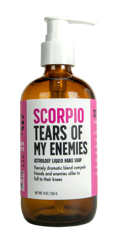 Scorpio Tears of My Enemies Liquid Hand Soap