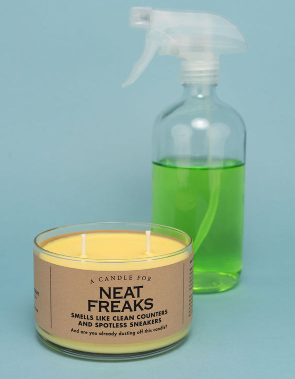 A Candle for Neat Freaks