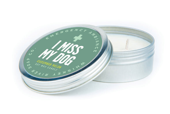I Miss My Dog Emergency Ambiance Travel Tin