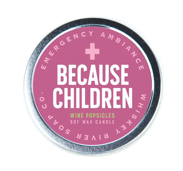 Because Children Emergency Ambiance Travel Tin