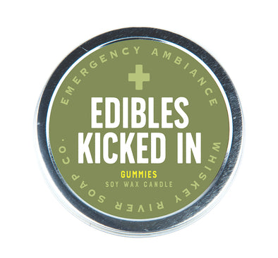 Edibles Kicked In Emergency Ambiance Travel Tin