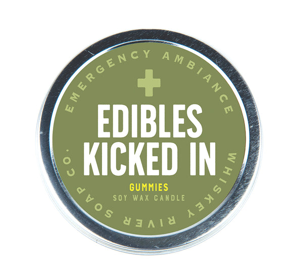 Edibles Kicked In Emergency Ambiance Travel Tin