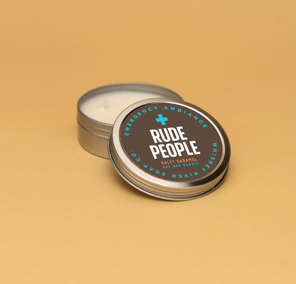 Rude People Emergency Ambiance Travel Tin