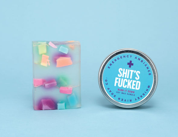 Shit's Fucked Emergency Ambiance Travel Tin