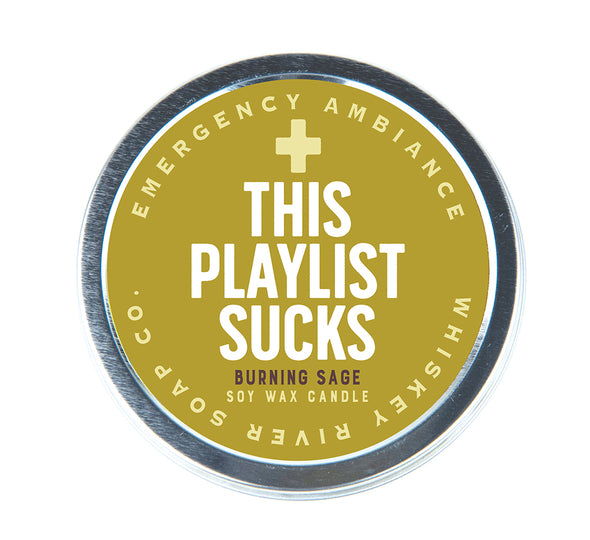 This Playlist Sucks Emergency Ambiance Travel Tin