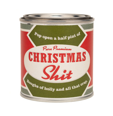 Christmas Shit Half-Pint Paint Can - HOLIDAY