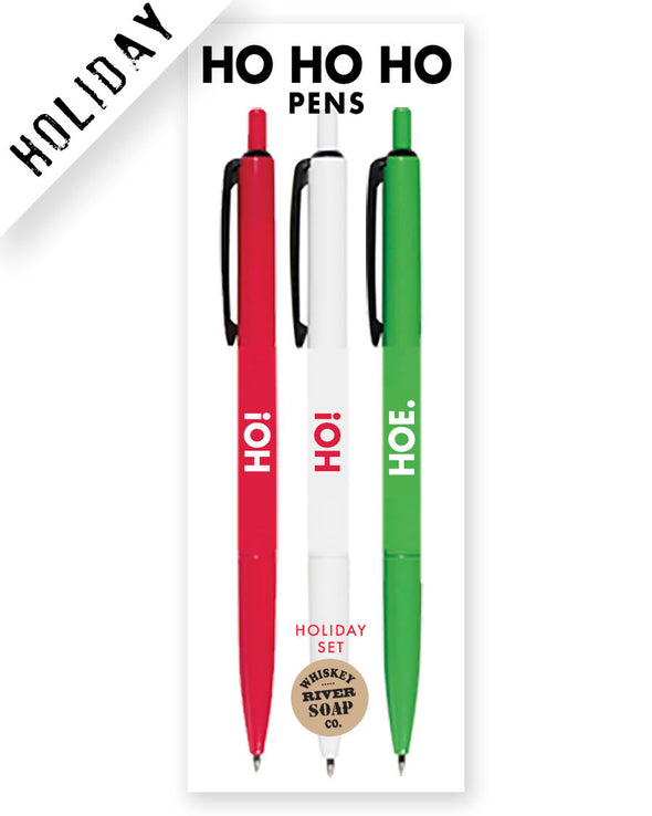 Ho Ho Ho Pen Set - HOLIDAY