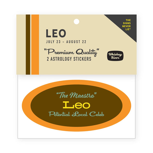 Leo Astrology Sticker Pack