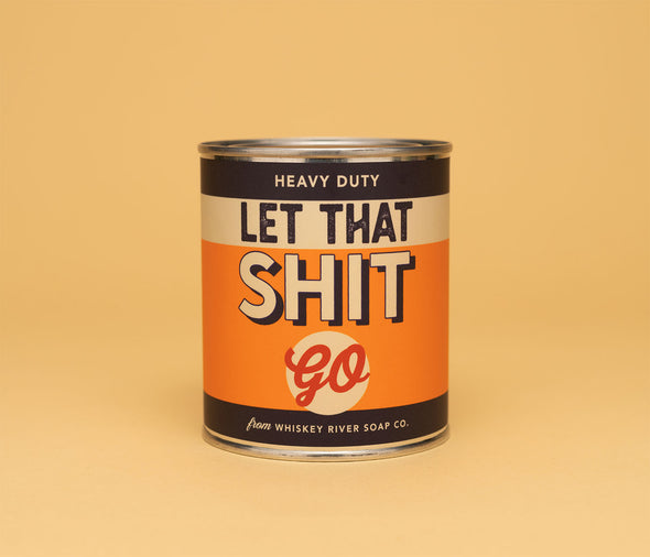 Let That Shit Go Vintage Paint Can·dle