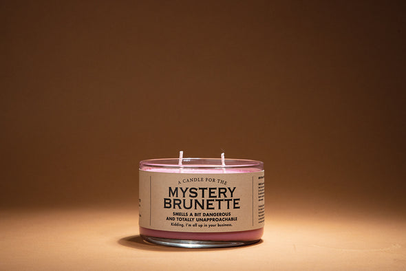 A Candle for The Mystery Brunette
