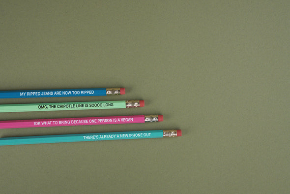 Pencils for First World Problems