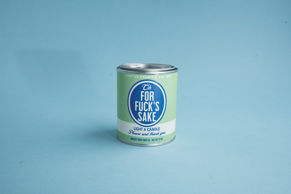 For Fuck's Sake Vintage Paint Can·dle