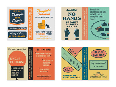 Old School Matchboxes Variety Pack: It’s The Thought That Counts
