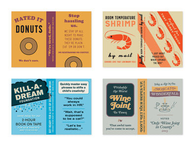 Old School Matchboxes Variety Pack: Hated It Donuts