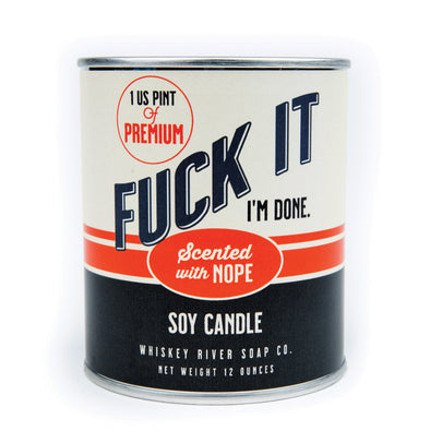 Fuck It Vintage Paint Can·dle