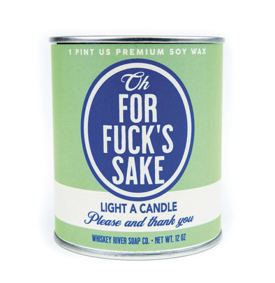 For Fuck's Sake Vintage Paint Can·dle