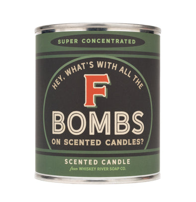 F Bombs Vintage Paint Can·dle