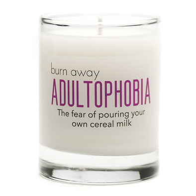 Burn Away Adultophobia Candle