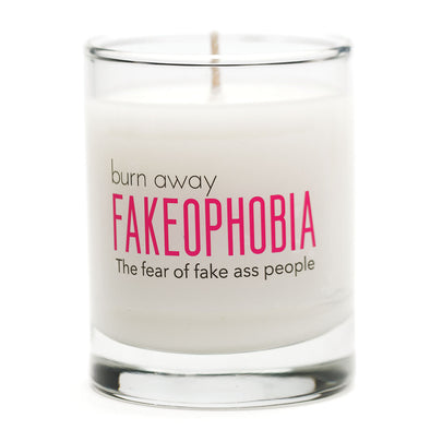 Burn Away Fakeophobia Candle