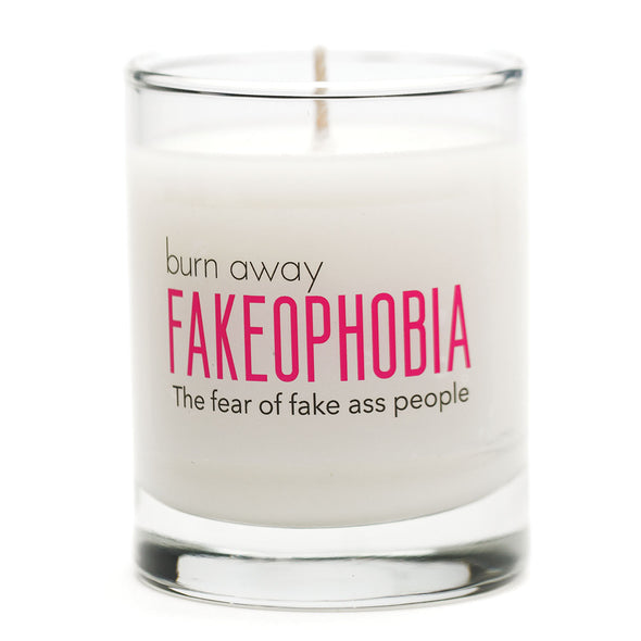 Burn Away Fakeophobia Candle