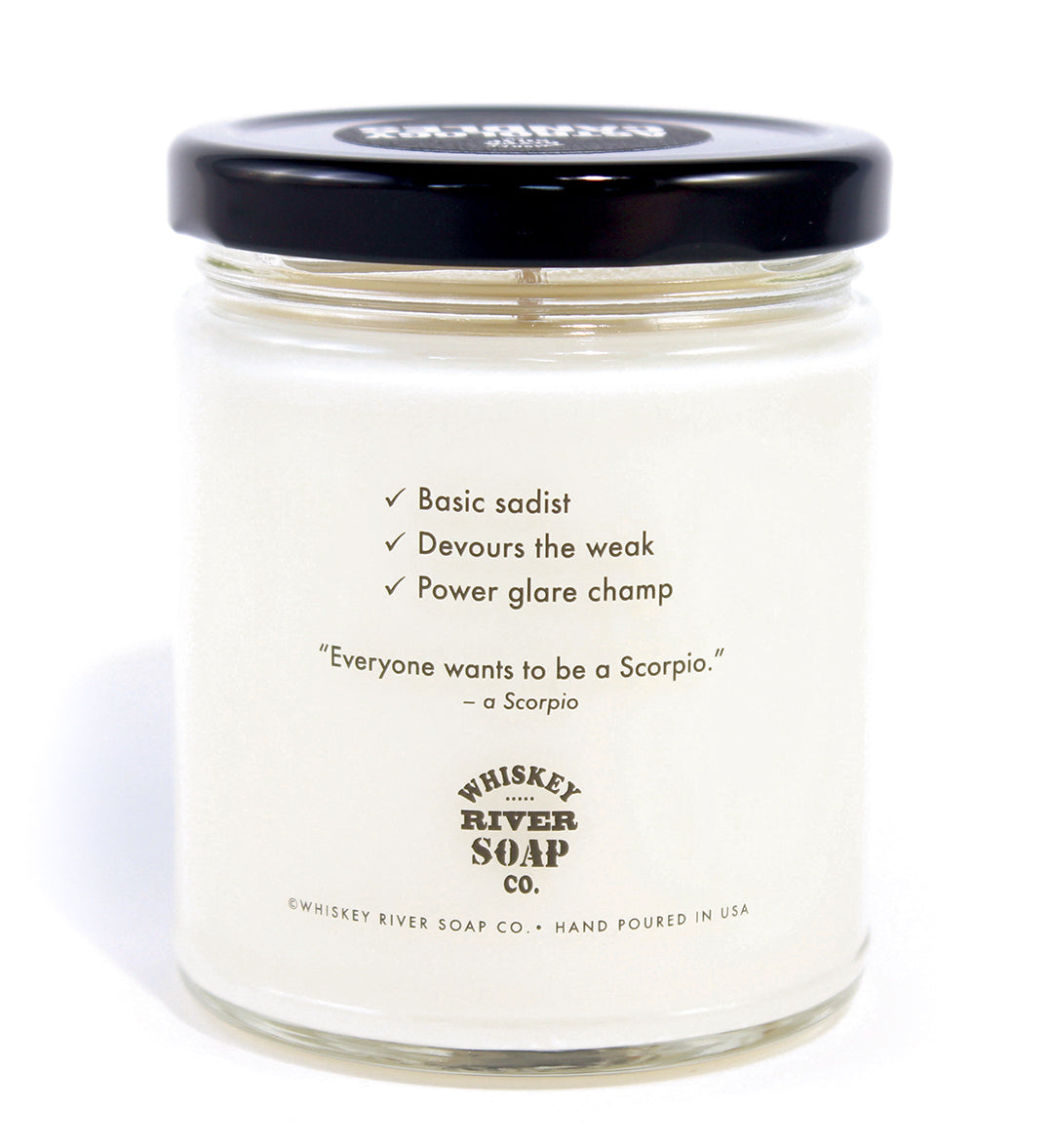 Astrology Candle Scorpio – Whiskey River Soap Co.