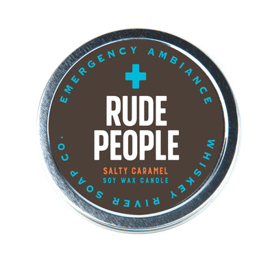 Rude People Emergency Ambiance Travel Tin