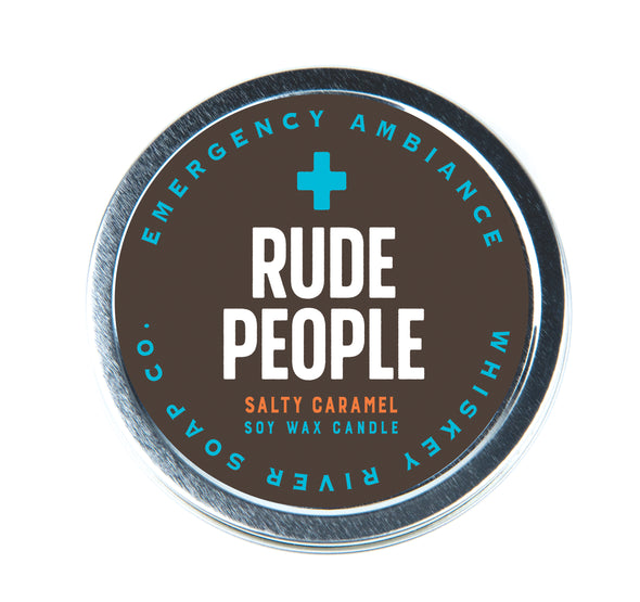 Rude People Emergency Ambiance Travel Tin