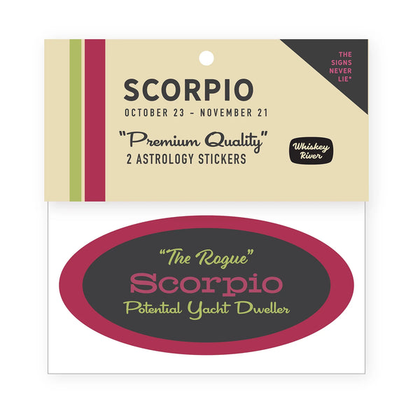 Scorpio Astrology Sticker Pack