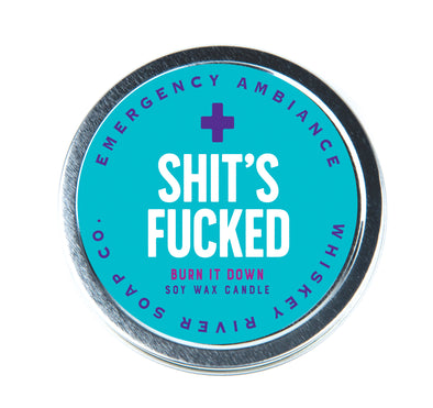 Shit's Fucked Emergency Ambiance Travel Tin