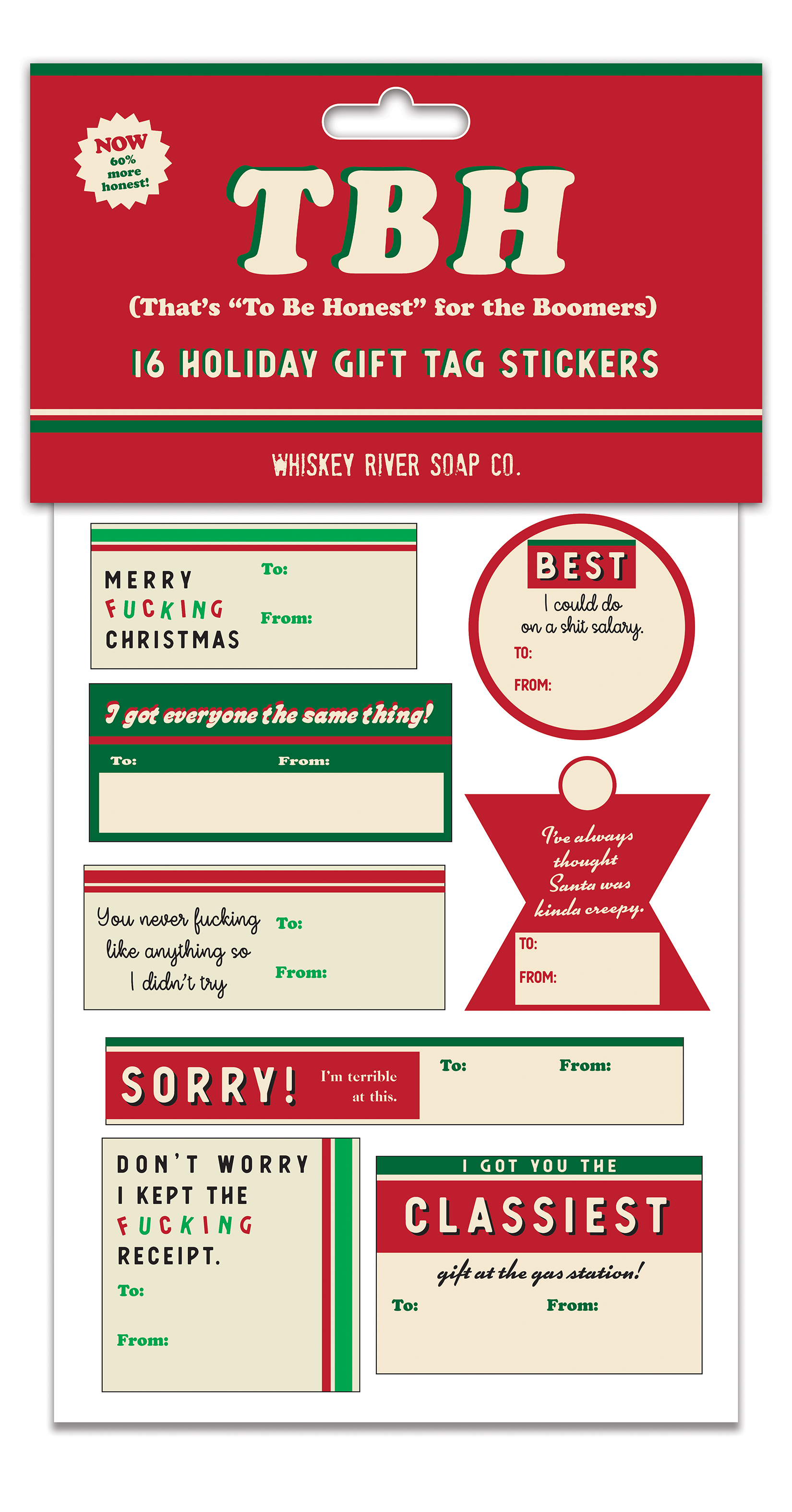 TBH Holiday Gift Tags