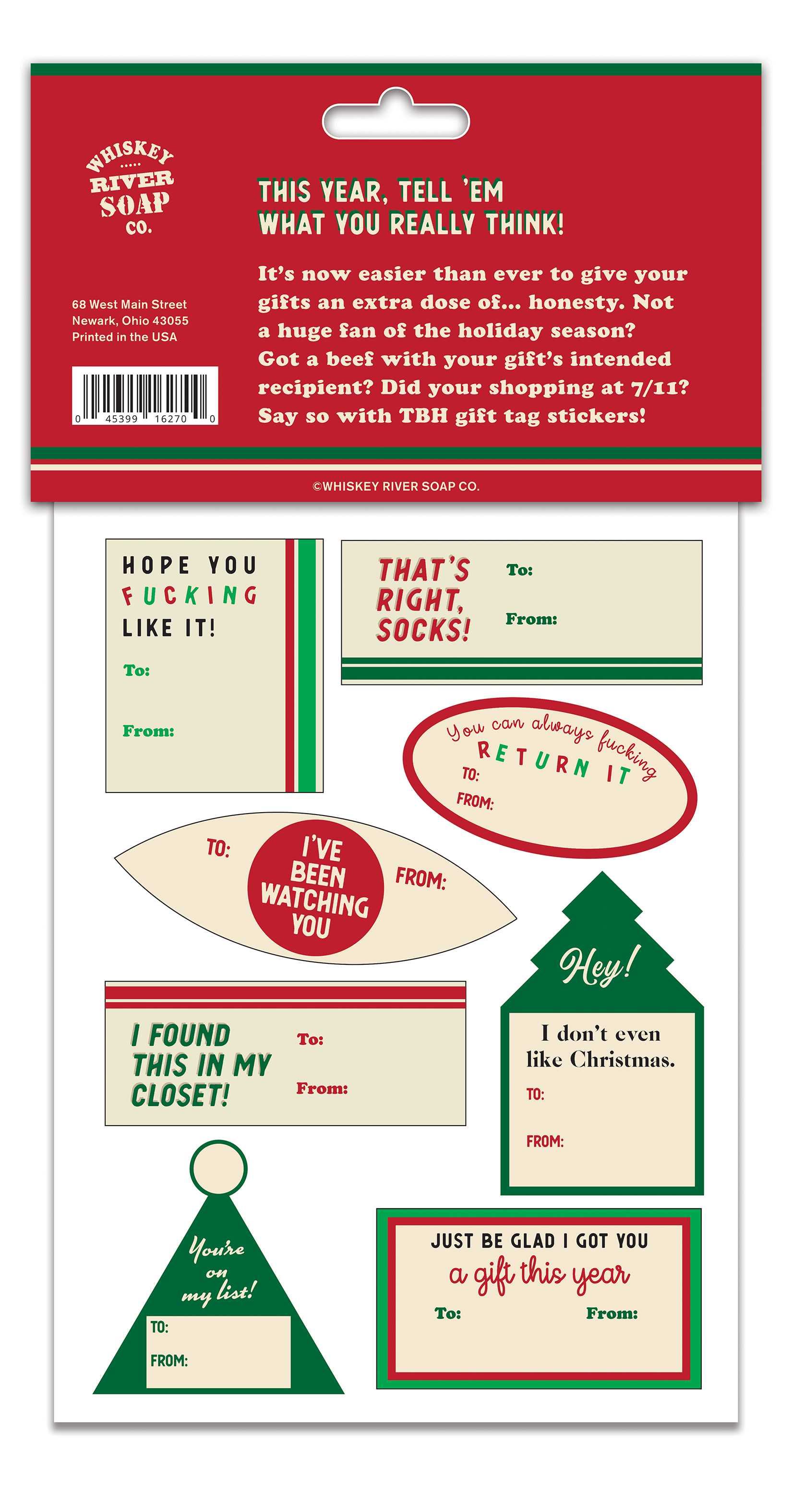 TBH Holiday Gift Tags