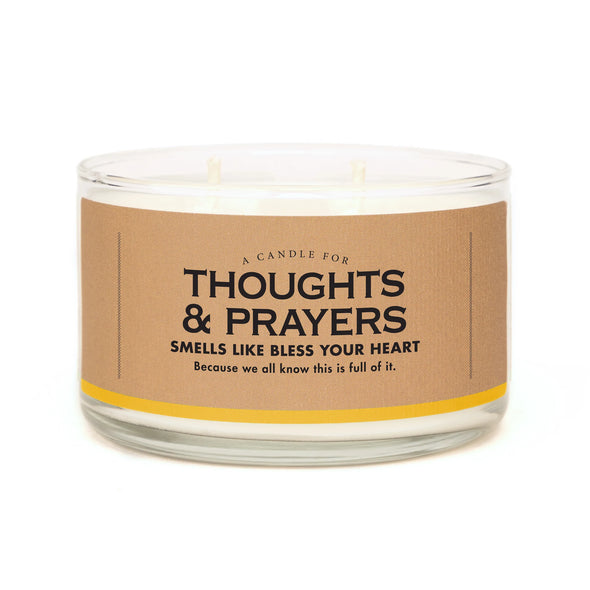 A Candle for Thoughts and Prayers