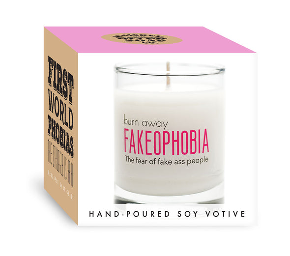 Burn Away Fakeophobia Candle