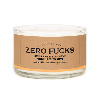 A Candle for Zero Fucks