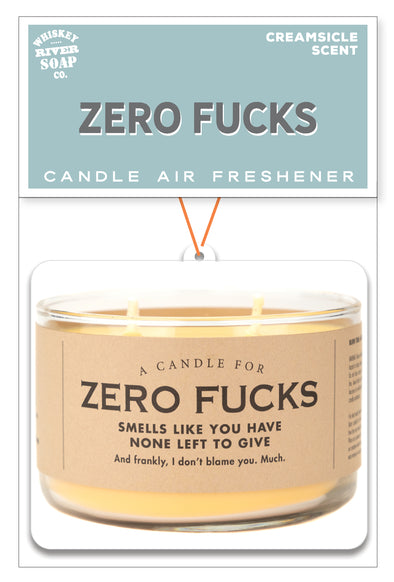 Zero Fucks Air Freshener