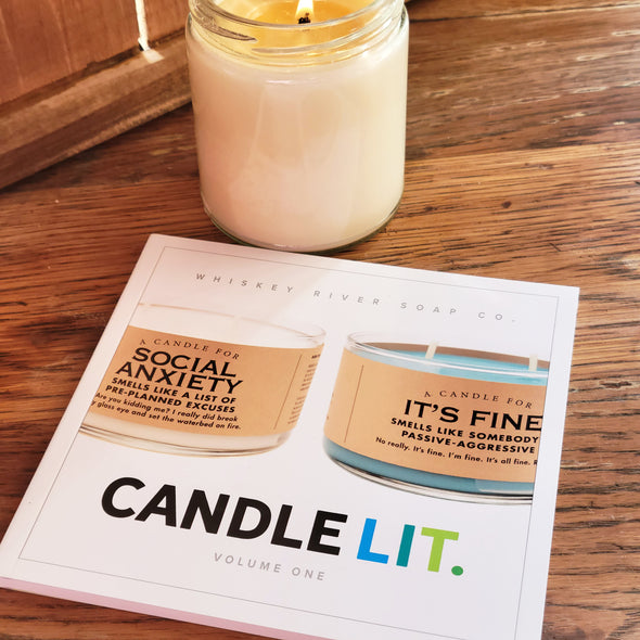 Candle Lit Book